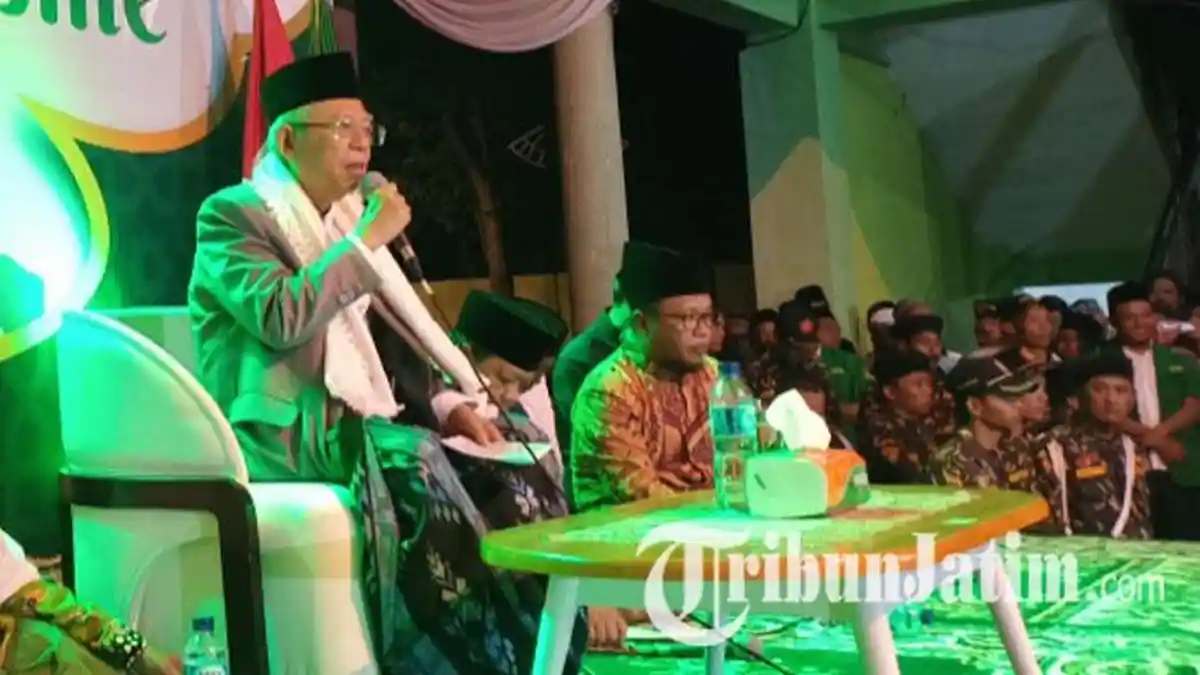 Ma'ruf Amin Resmikan Kantor TKD Trenggalek Targetkan Suara 70 Persen