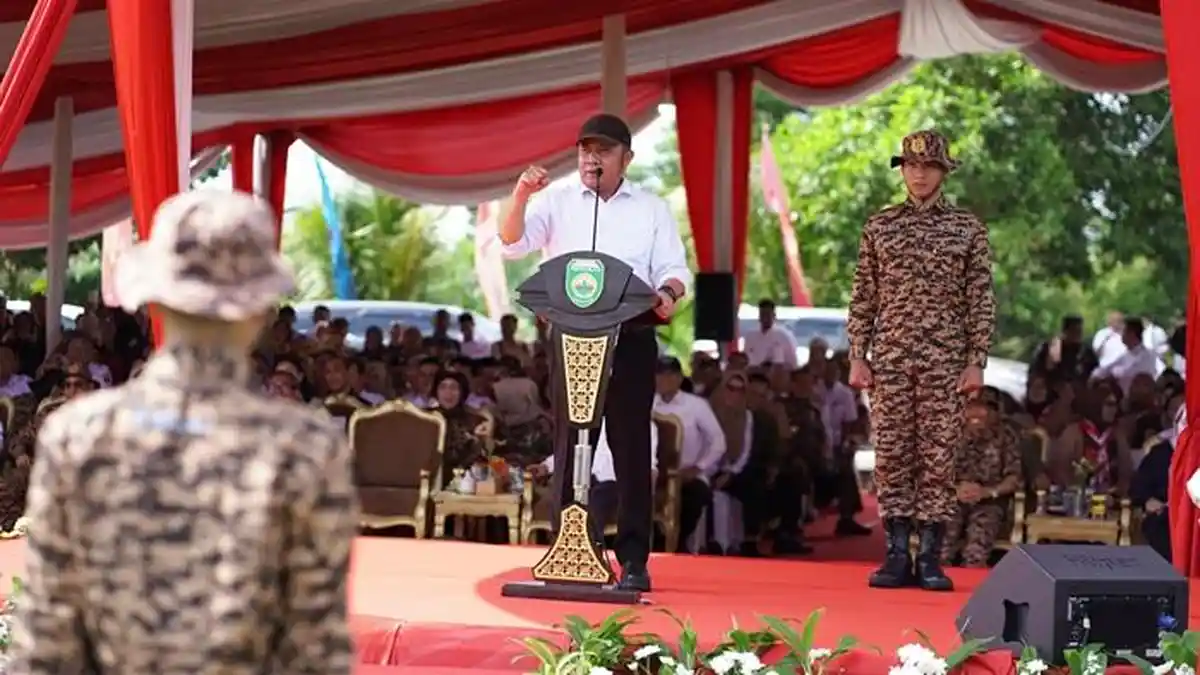 Retret Bumi Perkemahan Gandus Inisiatif Herman Deru, Siap Cetak 100 Laskar Pandu Satria