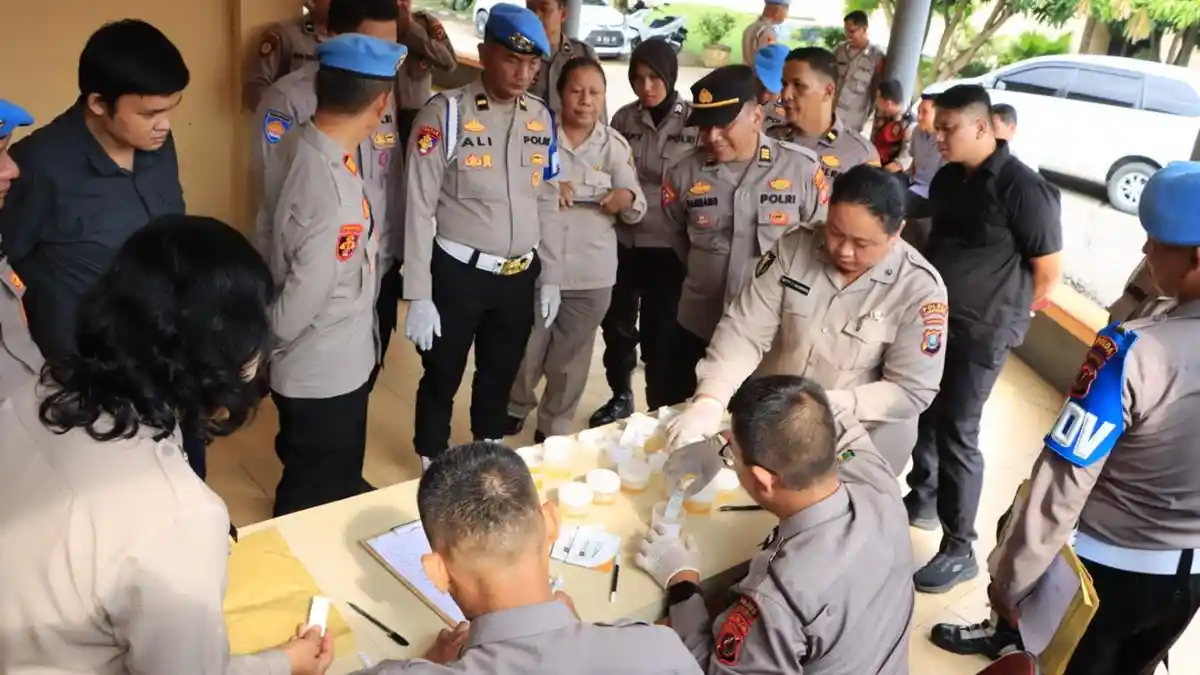 Gaktibplin Polres Labuhanbatu: Sidak Mengejutkan, Tes Urine & Disiplin Ketat!