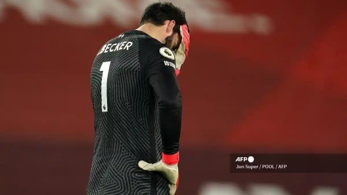 Update Klasemen Liga Inggris: Blunder Kiper Liverpool Dinobatkan sebagai Pemain Terbaik Man City