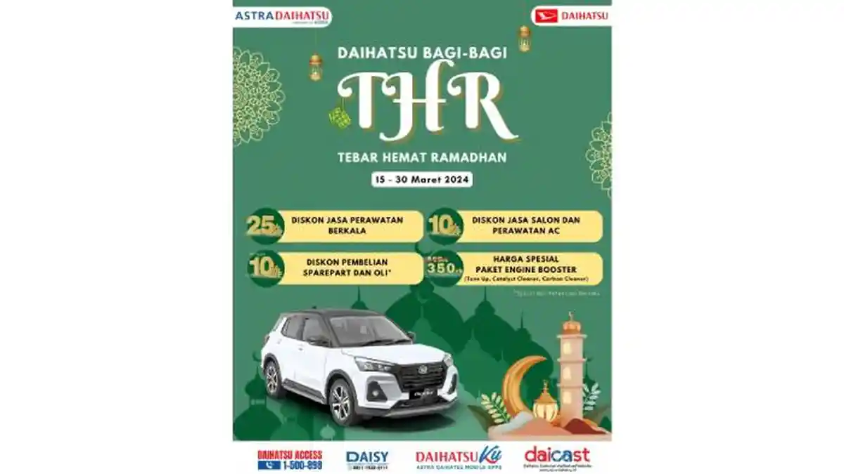 Daihatsu Bagi-bagi THR di Bulan Ramadan
