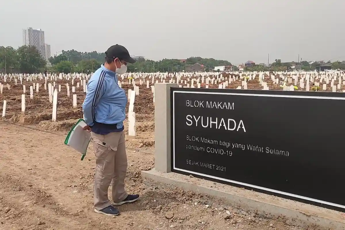 Peziarah Dukung Penamaan Blok Makam Syuhada dan Santo Yosef-Arimatea di TPU Rorotan