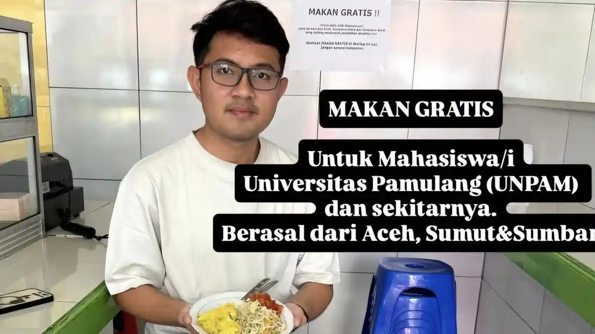 Aksi Muhammad Arkan YouTuber yang Berikan Makanan Gratis Untuk ...