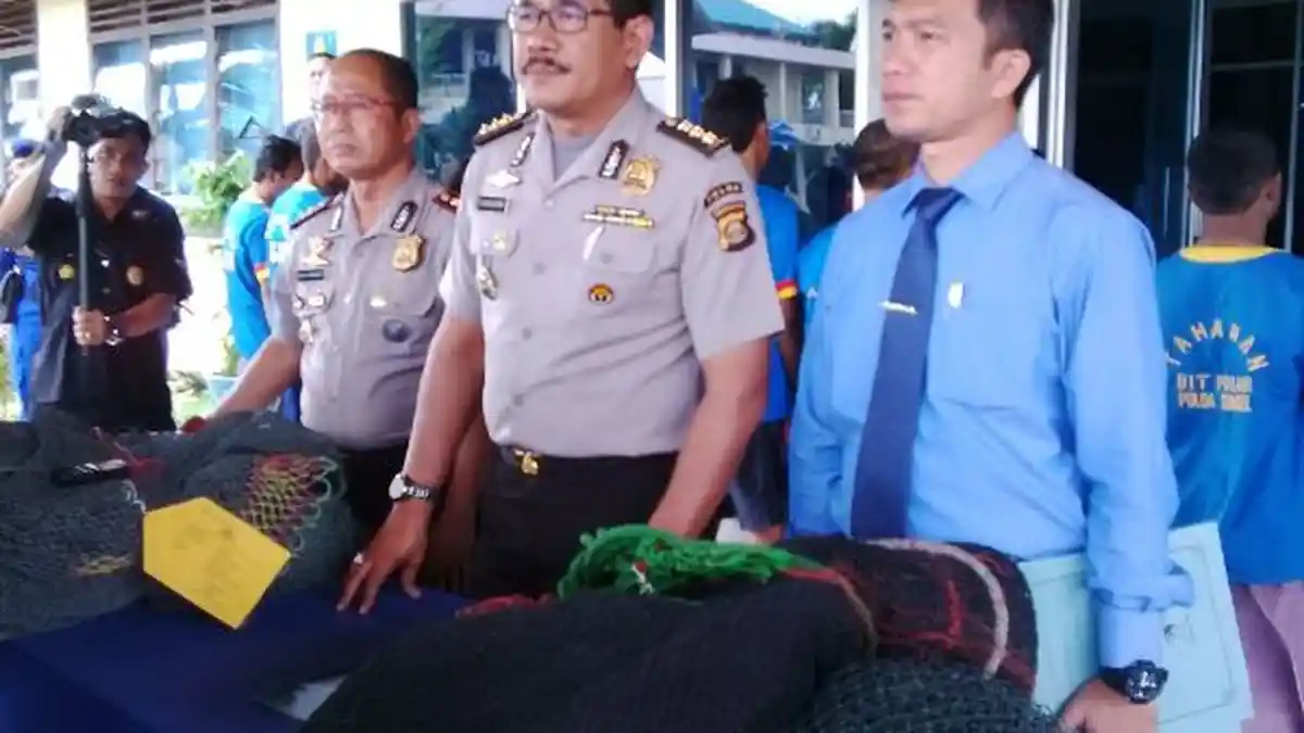 Tiga Preman Sungai Musi Ditangkap