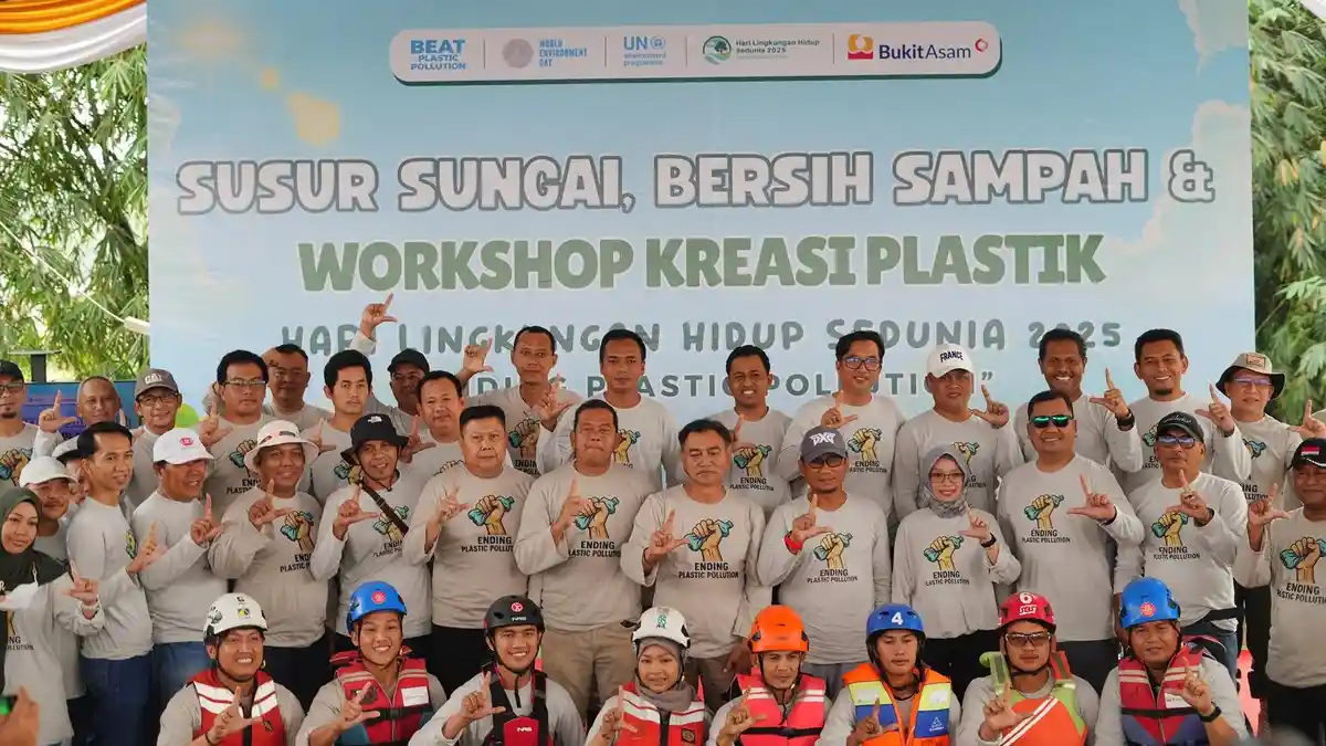 Komitmen Jaga Lingkungan Lestari, Bukit Asam Gelar Rangkaian Susur Sungai Hingga Workshop - KEGIATAN-HLHS-2025-Bukit-Asam.jpg