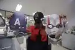 Pembuatan Face Shield Karakter Super Hero
