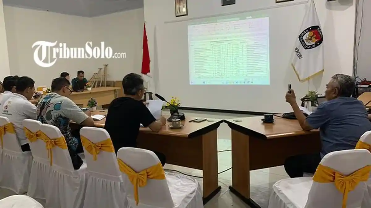 423 Caleg Ditetapkan Sebagai DCT Pileg 2024 Wonogiri, 4 Parpol Ini Tak Punya Perwakilan Caleg