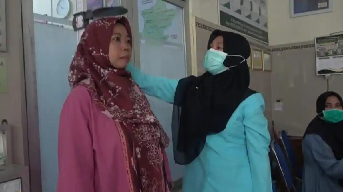 Seperti Ini Antusiasme Warga Lamongan Ikuti Program Cek Kesehatan Gratis