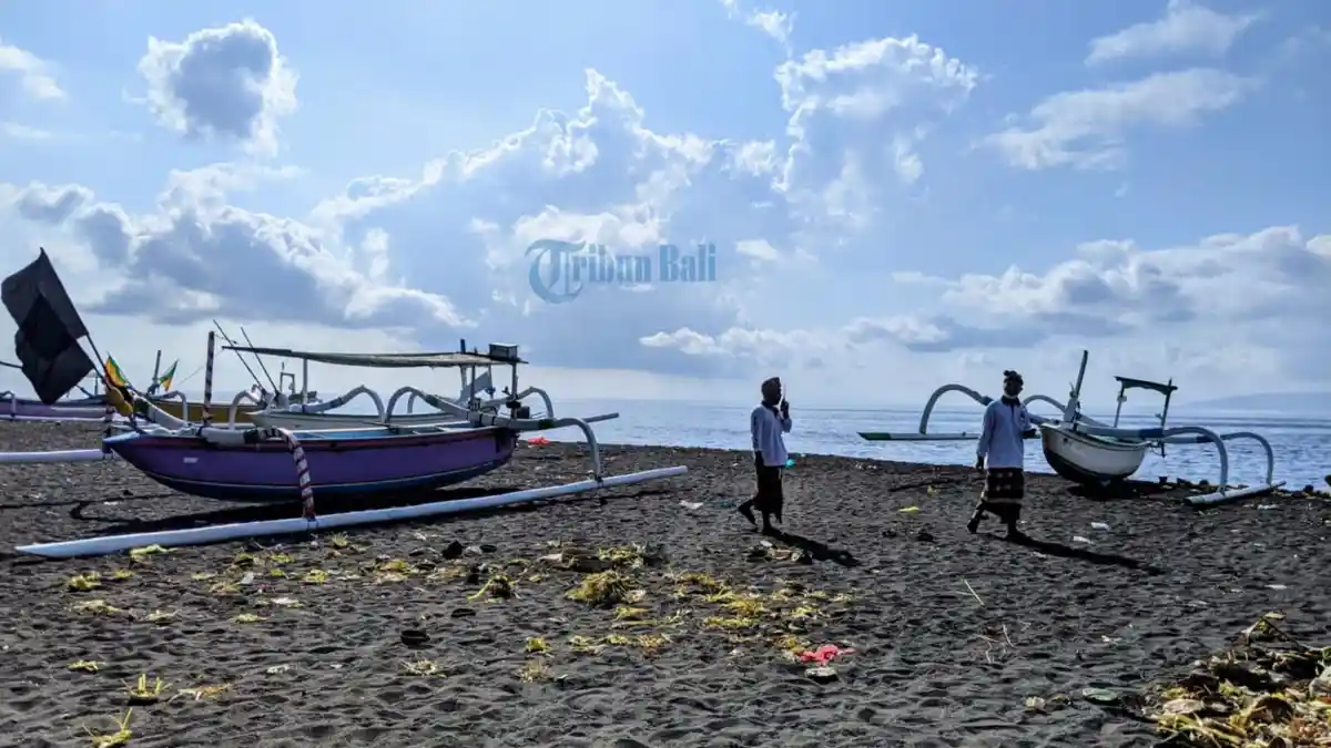Nyepi Segara, Pesisir Pantai di Kusamba Klungkung Dijaga Pecalang