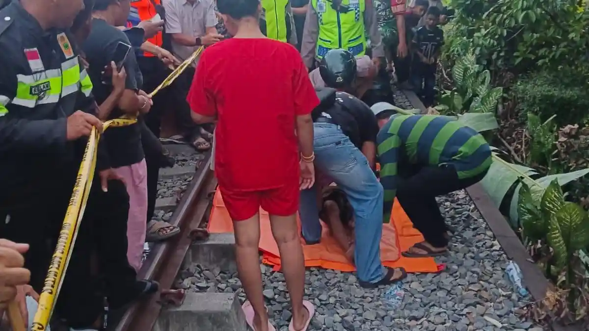 Terungkap Identitas Wanita yang Tewas Ditabrak Kereta Api di Pardomuan Siantar Timur