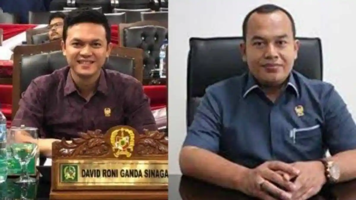 Biodata 2 Anggota DPRD Medan yang Berkelahi di Toilet, David Roni Sinaga dan Dodi Robet Simangunsong