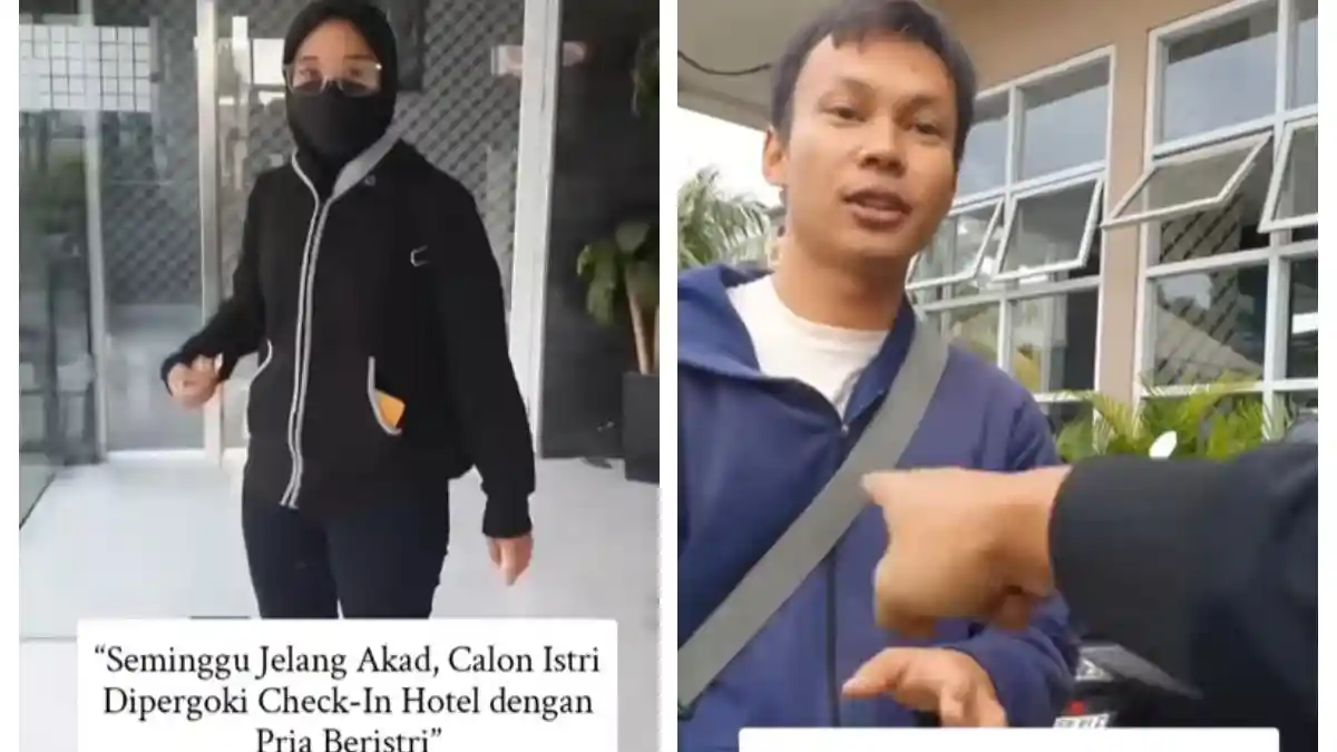 Satu Minggu Jelang Akad, Pria Ini Pergoki Calon Istrinya Ngamar di Hotel dengan Suami Orang