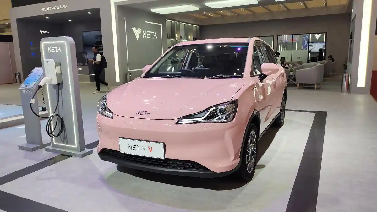 Neta Jualan Mobil Listrik di GIIAS 2023, Dibanderol Rp 379 Juta