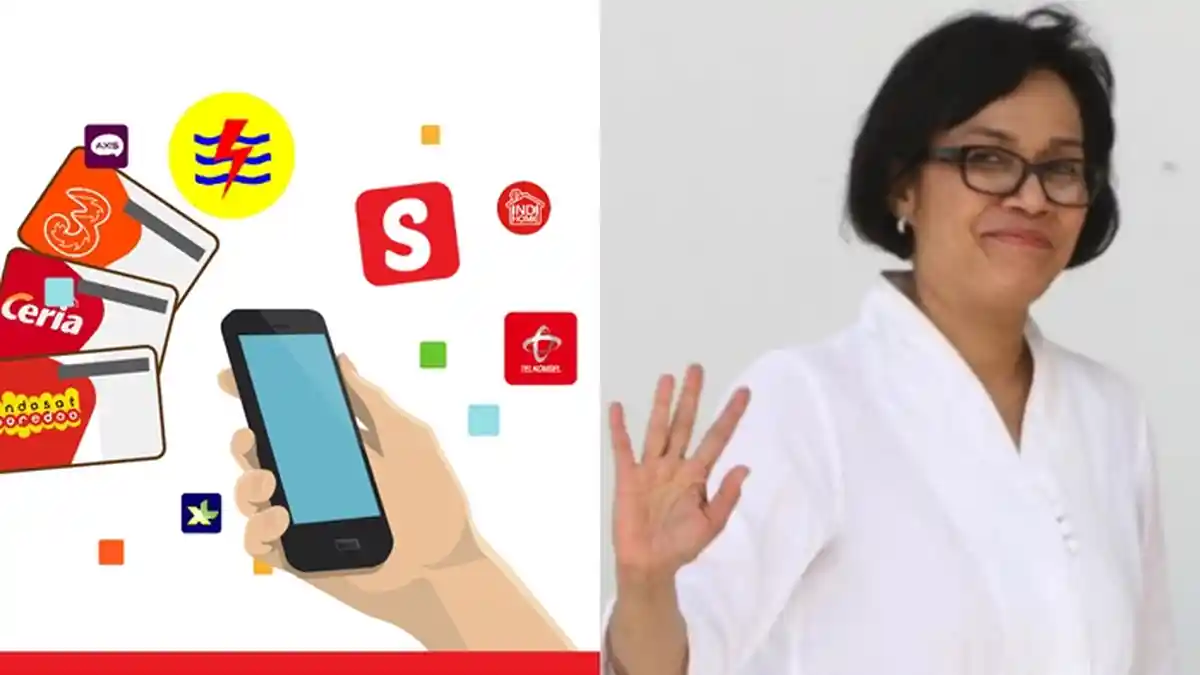 AKHIRNYA Sri Mulyani Klarifikasi Pajak Pulsa dan Voucher Listrik, Singgung soal Harga dan Korupsi