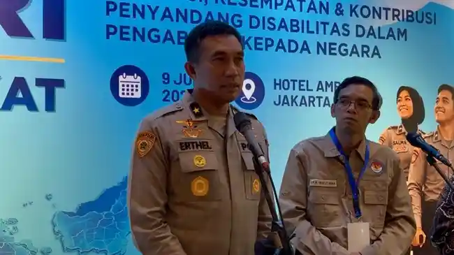 Polri Wajibkan Seluruh Anggota Adaptasi dengan Rekan Kerja Penyandang Disabilitas