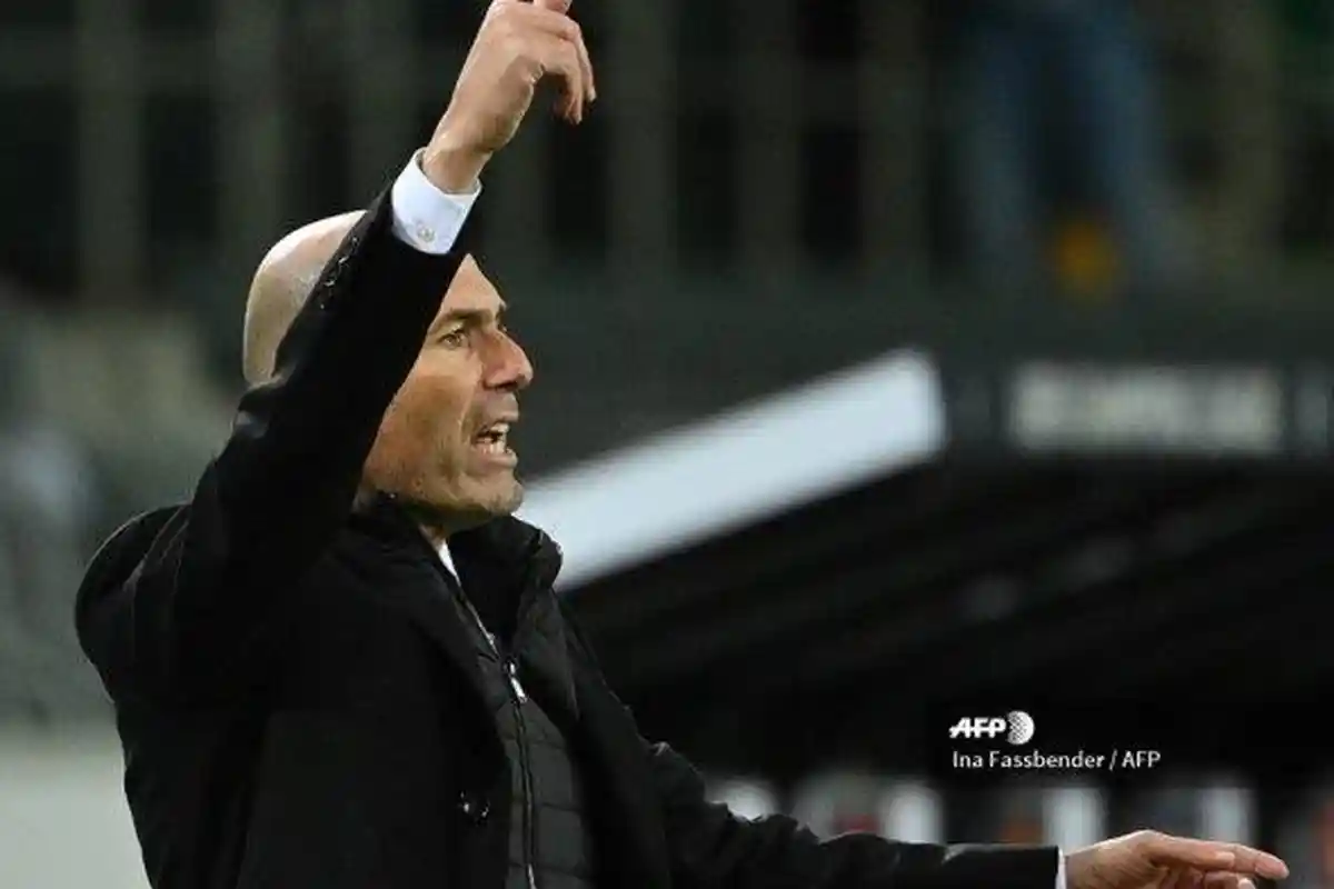 Begini Reaksi Zinedine Zidane Setelah Real Madrid Ditahan Imbang oleh Tim Promosi