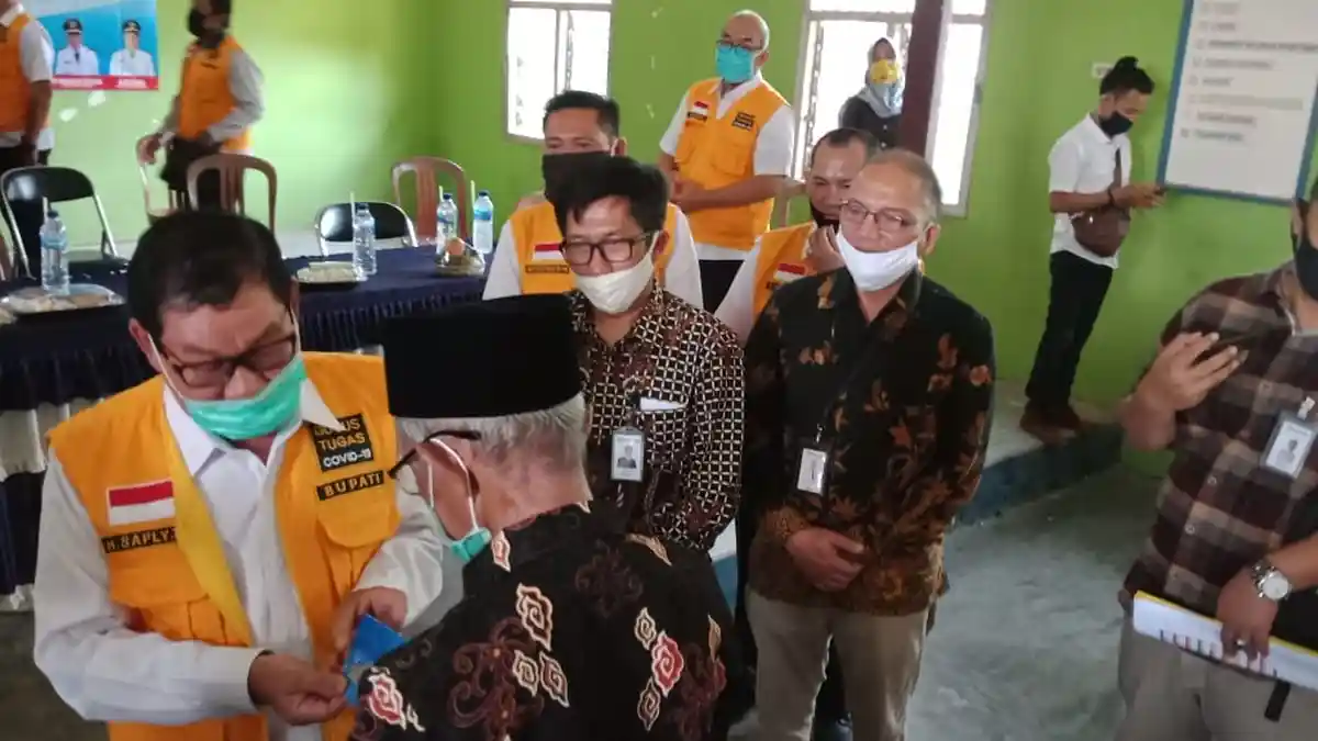 589 KK di Simpang Pematang Mesuji Terima BLT Dana Desa