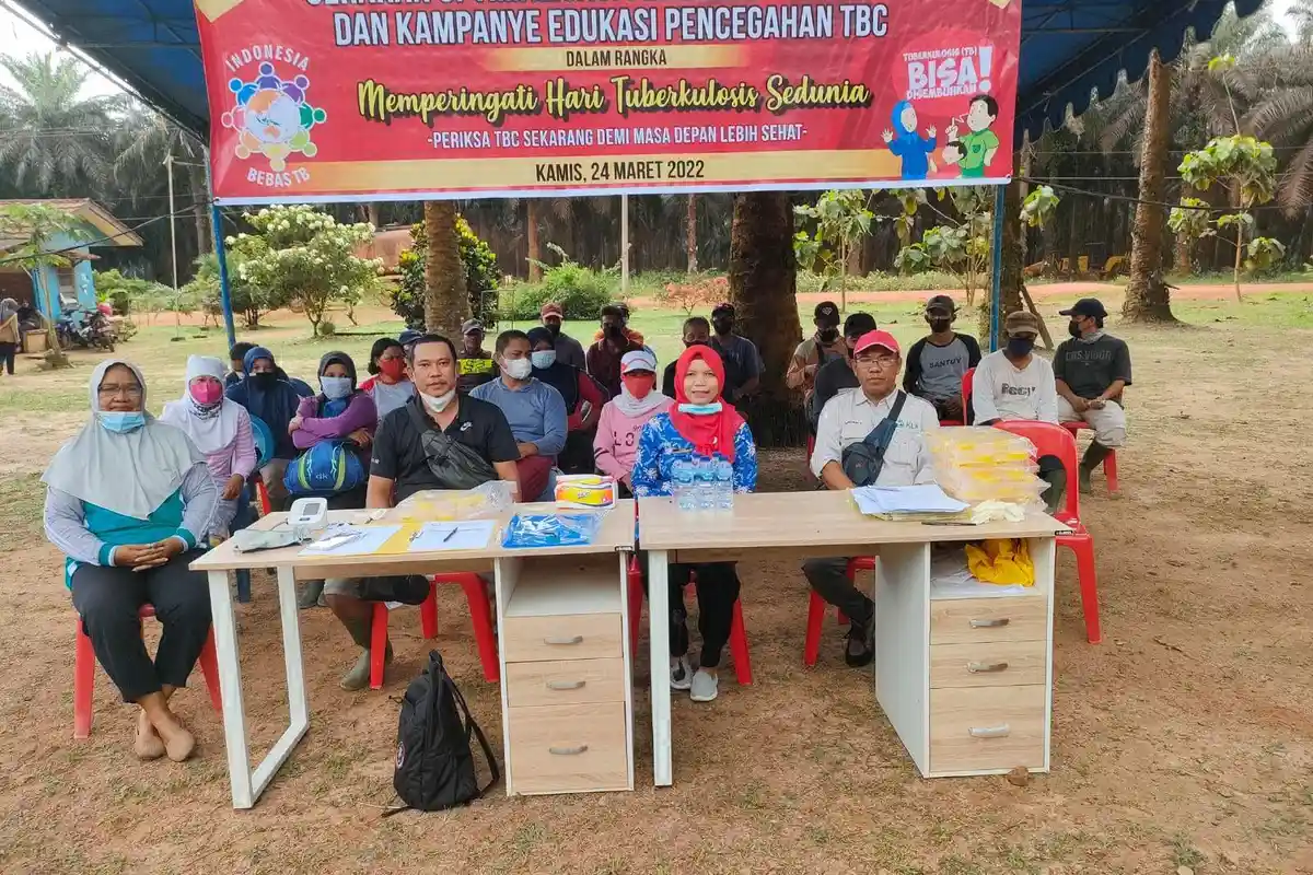 Puskesmas Mengkubang Kampanye Pencegahan TB Paru