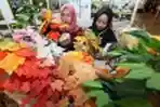 Kerajinan Bunga Plastik dan Bir Pletok Mitra Binaan Baznas