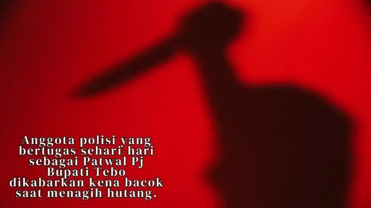 Benarkah Anggota Polisi di Tebo Kena Bacok? Ini Kabarnya