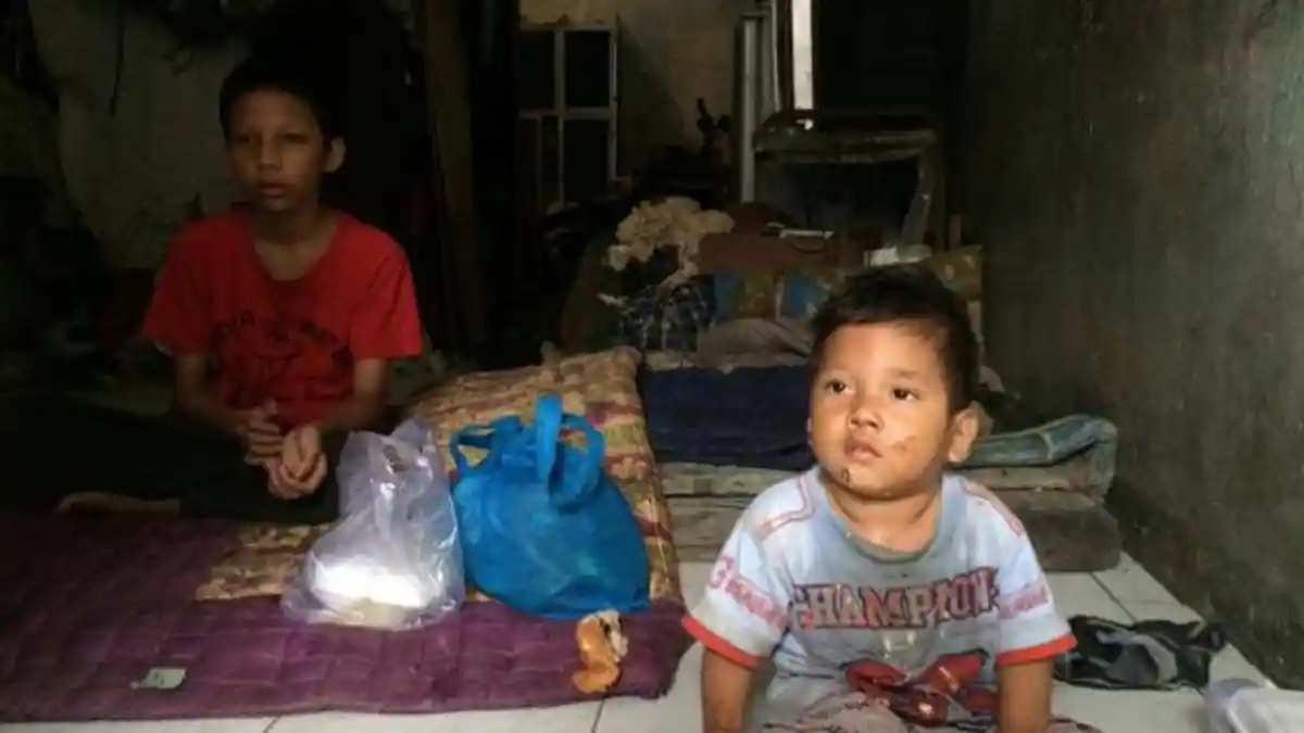 Menyedihkan, Ayah Meninggal, Bocah 3 Tahun Ini Ditinggal Pergi Ibunya