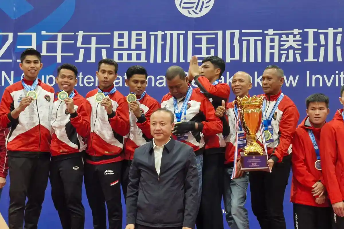 Bikin Bangga Atlet Sulsel Bawa Pulang 2 Emas 2 Perunggu Kejuaraan Takraw Internasional Cina