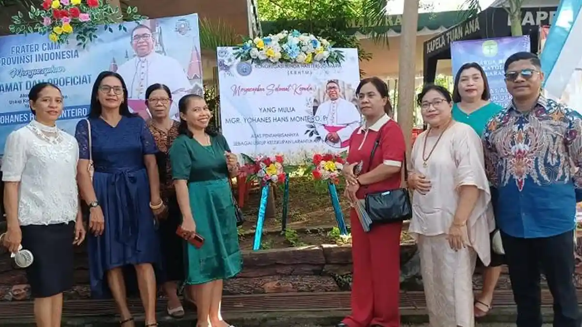 KBHTM Siap Dukung Program Pastoral Uskup Larantuka Mgr. Hans Monteiro