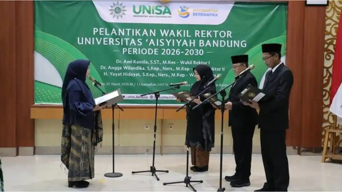 Tiga Wakil Rektor UNISA Bandung Periode 2026–2030 Siap Perkuat Transformasi Institusi