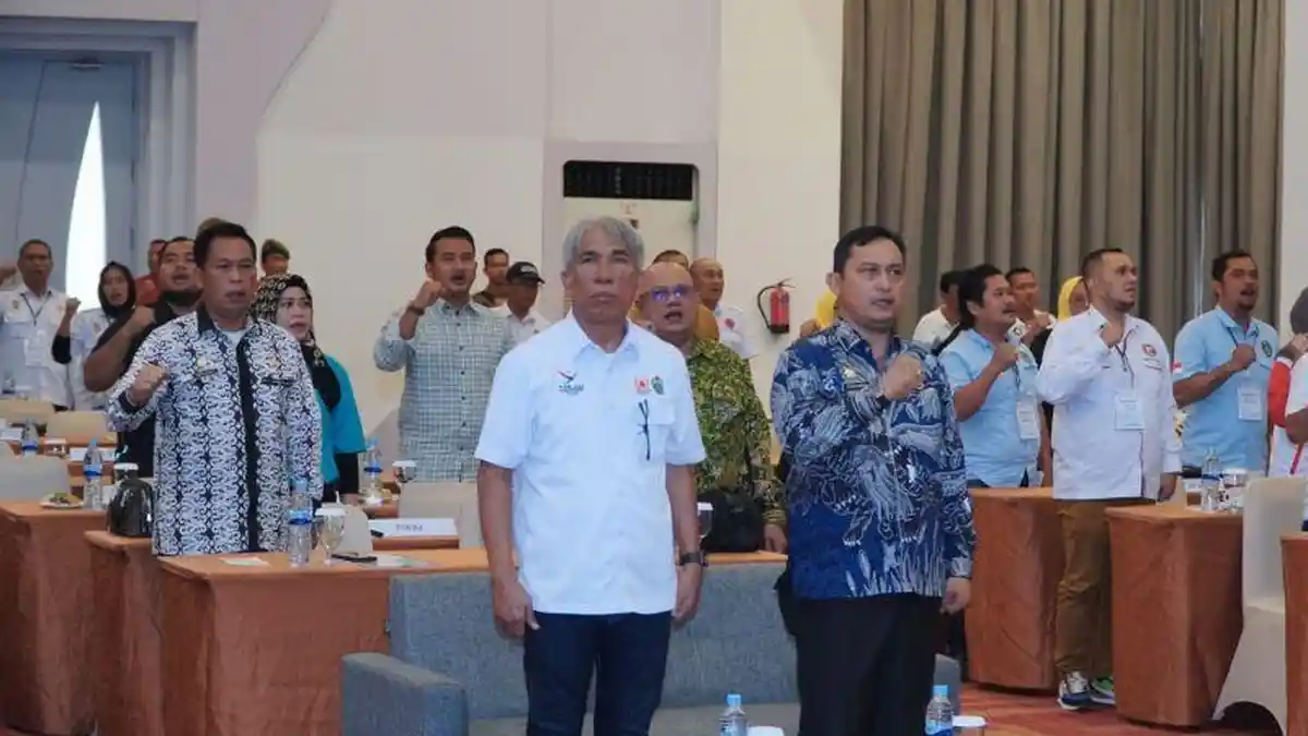 Musorkab KONI Diharapkan Bisa Meningkatkan Prestasi Olahraga di Deliserdang