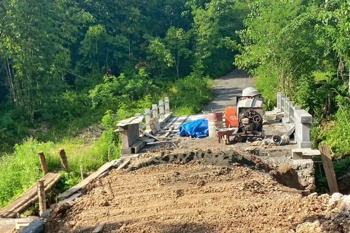 Progres Capai 98 Persen, Proyek Jembatan SP3 di Morotai Dipastikan Rampung Tahun Ini