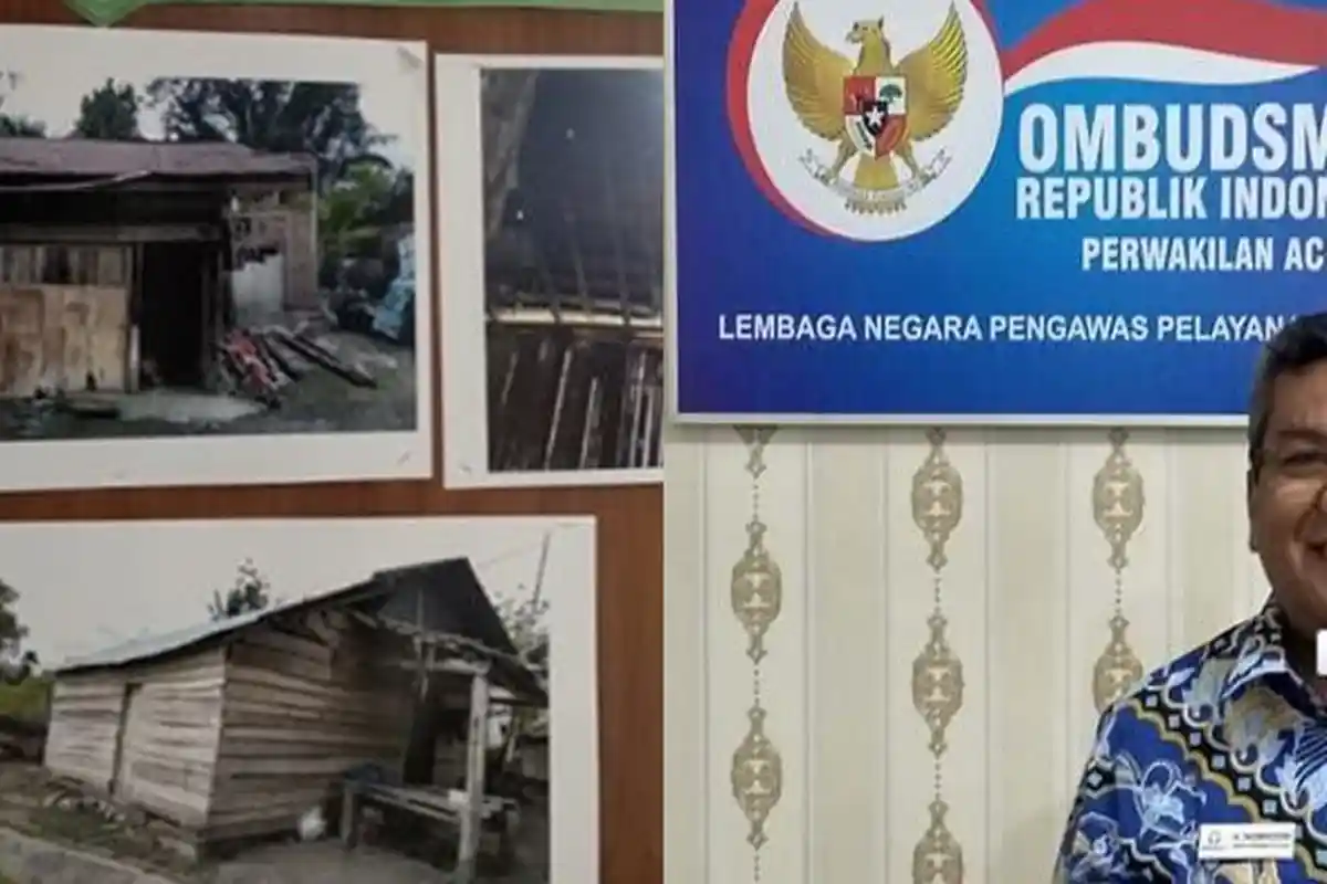 Sentil Pembelian Mobil Dinas Rp 100 M, Ombudsman Aceh Pamer Rumah Janda Konflik yang Memilukan