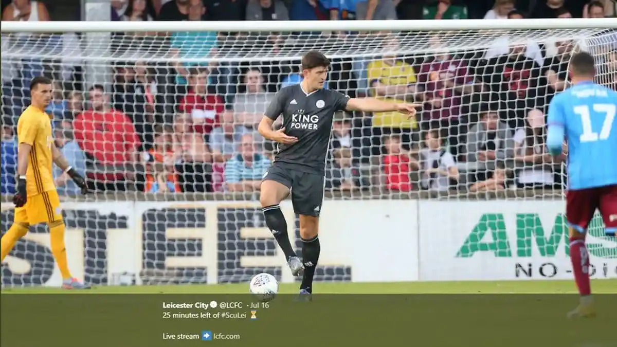 Manchester United dan Leicester City Dikabarkan Sepakati Harga Harry Maguire