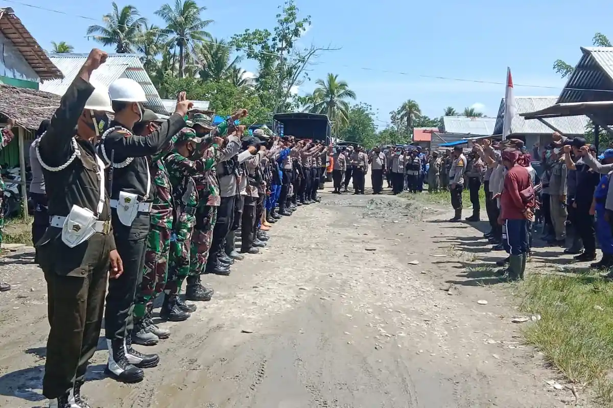 Besok Ramadan, Tambang Ilegal di Gunung Botak Dirazia Polisi, Bakal Terus Berlanjut