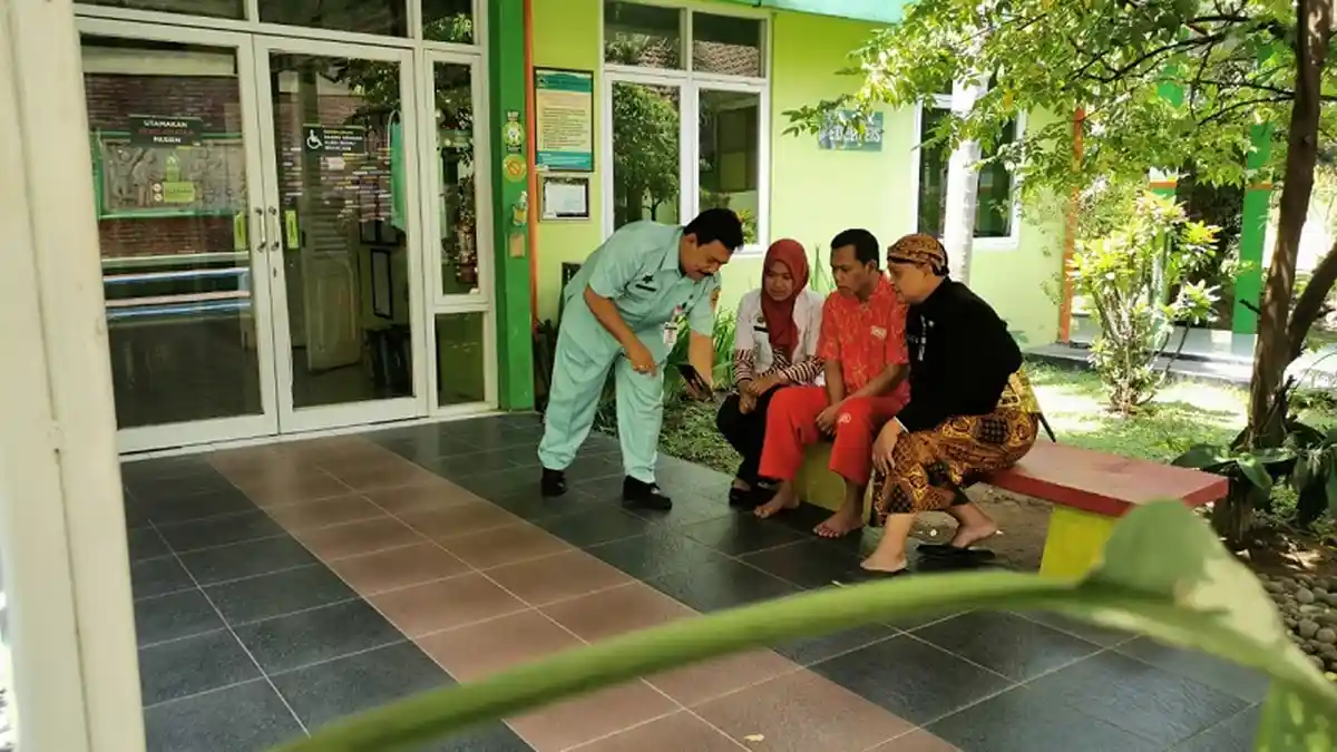 Luluh Dirayu Ganjar, Supriyono Dirawat di RSJD Dr RM Soedjarwadi Klaten