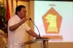 Ahok Hadiri Rakerda Partai Gerinda