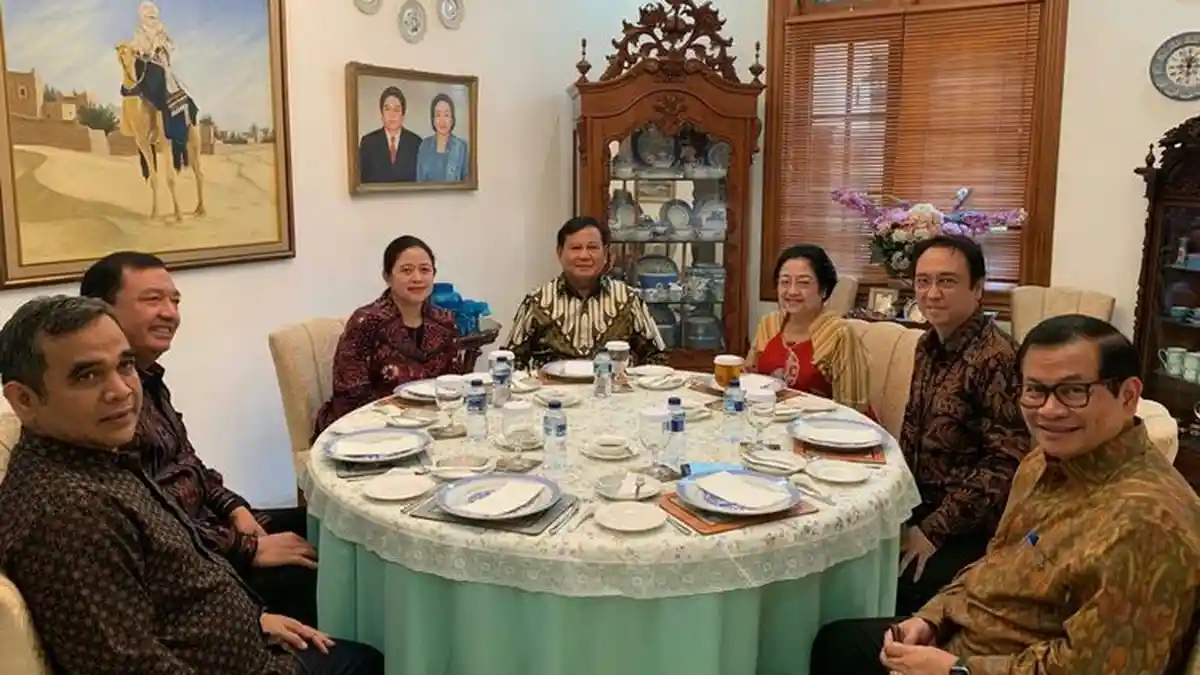Siapa Sosok Pensiunan Jenderal Bintang Empat yang Ikut Hadir di Pertemuan Megawati-Prabowo