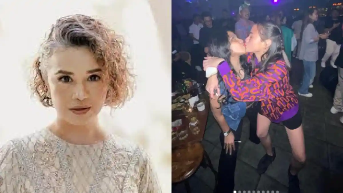 HEBOH Nadine Emmanuela, Anak Musisi Ruth Sahanaya Ciuman Sesama Jenis di Klub Malam