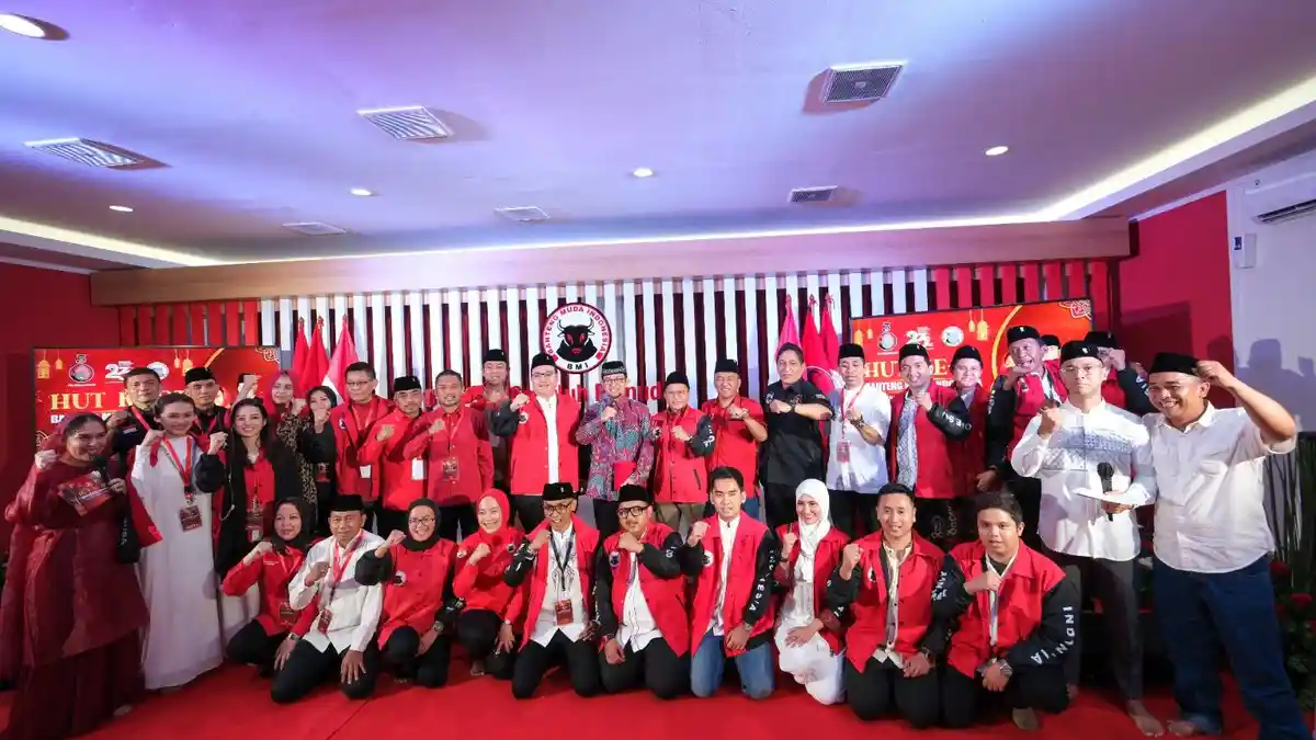 Peringatan HUT ke 23 Banteng Muda Indonesia, Berbagi Bersama Anak Yatim dan Dhuafa