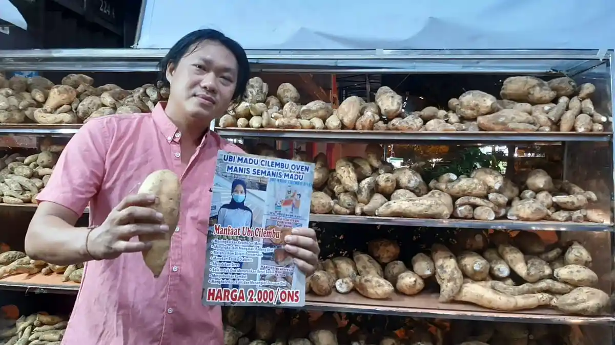 Nikmati Ubi Madu Cilembu, Harga Cuma Rp 2000, Tapi Miliki Banyak Manfaat