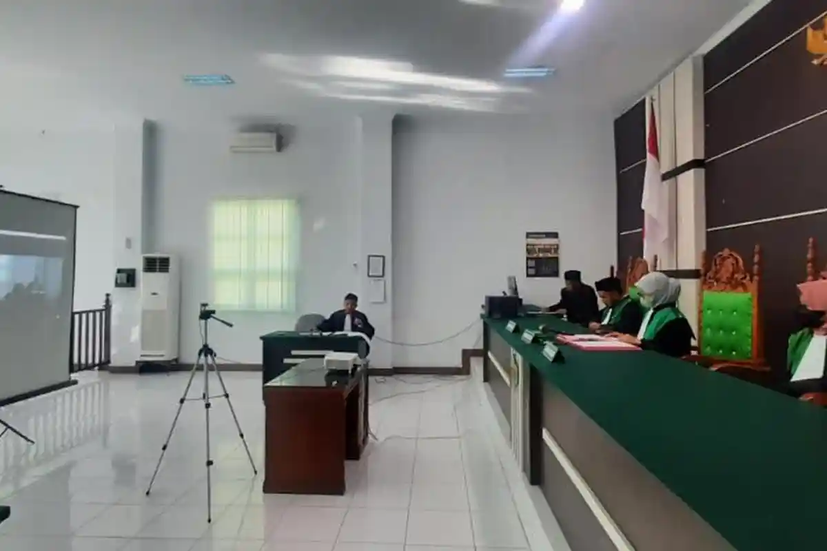 Sidang Game Chip Online Berlangsung Secara Virtual di Mahkamah Syar'iyah Jantho