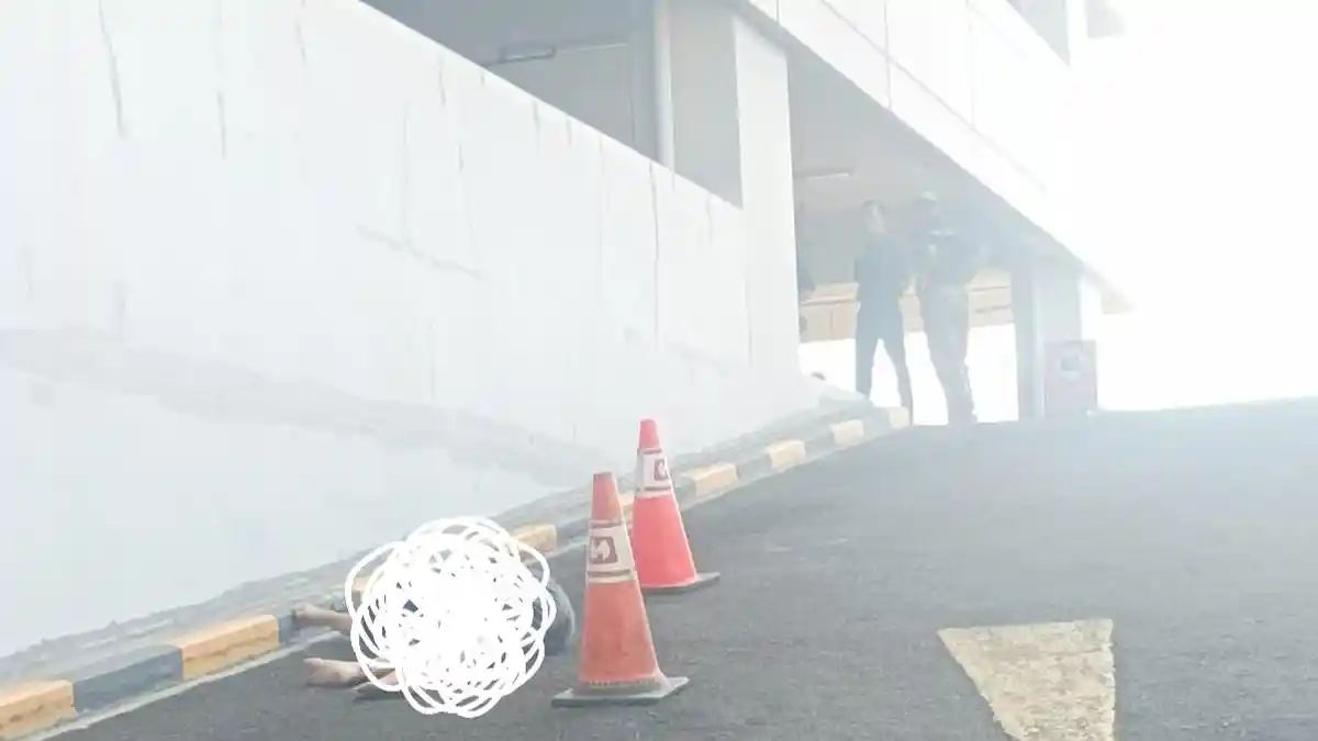 Pria di Wisma 76 Jakbar Diduga Terjun Bebas dari Lantai 12, Polisi Kesulitan Cari Keluarga Korban
