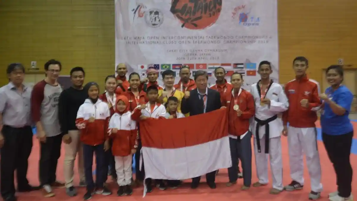 Taekwondoin UTI Pro Sukses Prestasi di WATA Open Intercontinental Championship