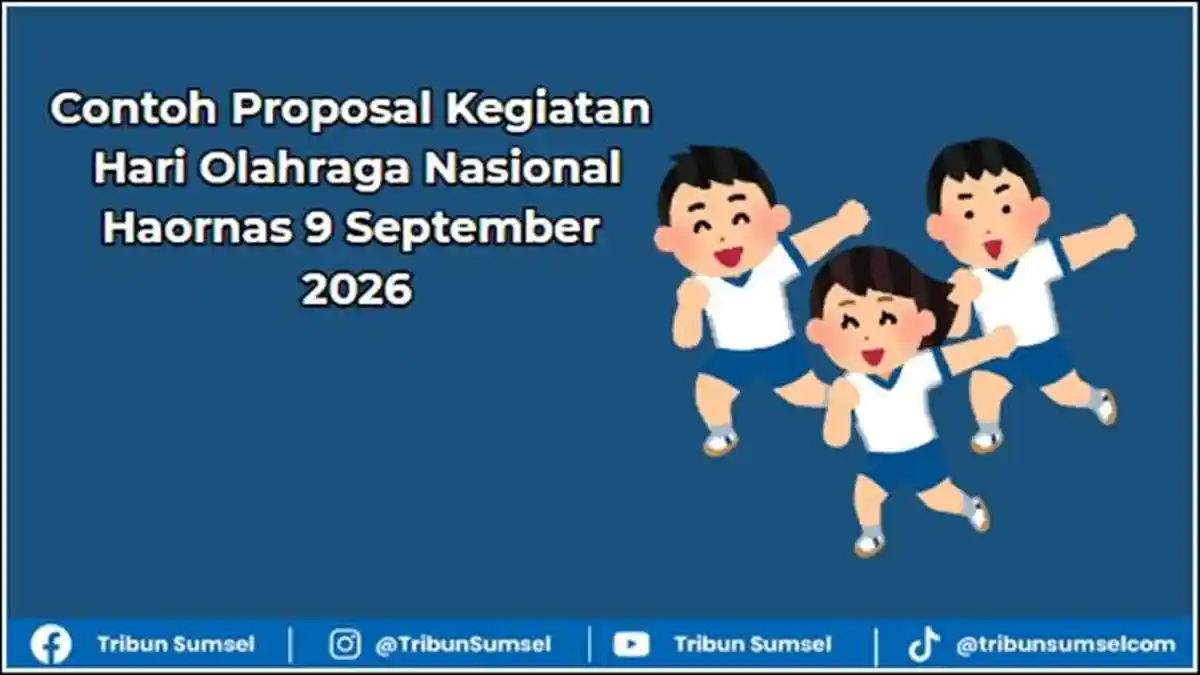 Contoh Proposal Kegiatan Hari Olahraga Nasional, Haornas 9 September ...