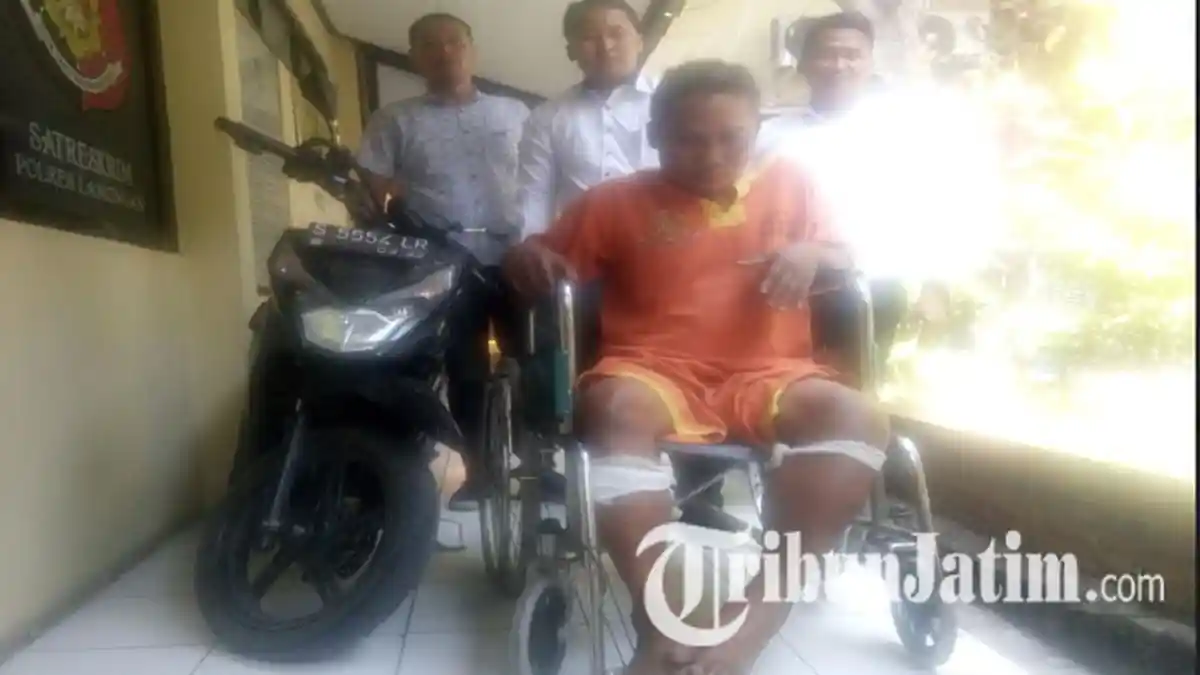 Pria Bojonegoro Selalu Minta Antar Istri ke TKP Saat Curi Motor di Lamongan, Terkapar Didor Polisi