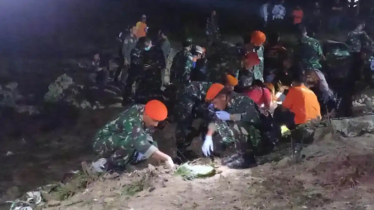 Dandim Blora Ungkap Kondisi Jenazah Pilot Pesawat TNI AU T-50i Golden Eagle yang Jatuh di Nginggil