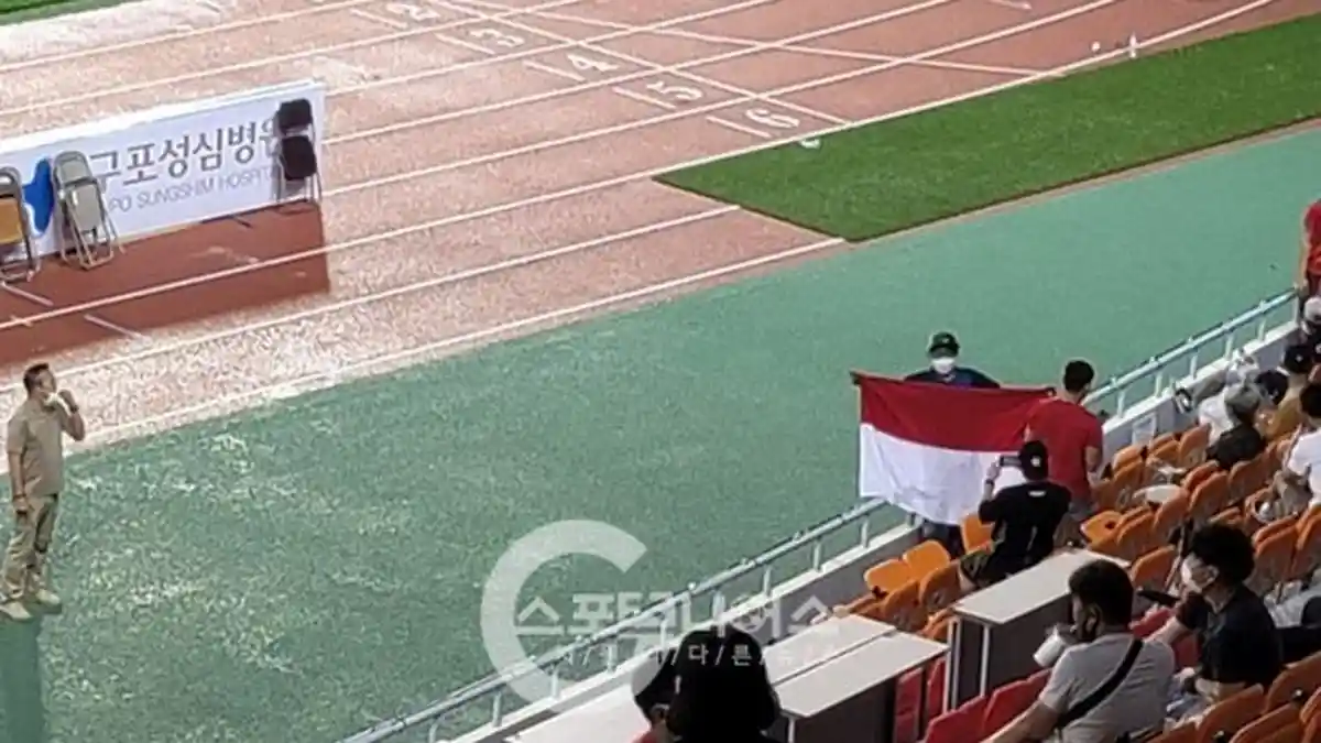 Bendera Merah Putih Dilarang Berkibar Saat Suporter Indonesia Dukung Asnawi Mangkualam: Diawasi