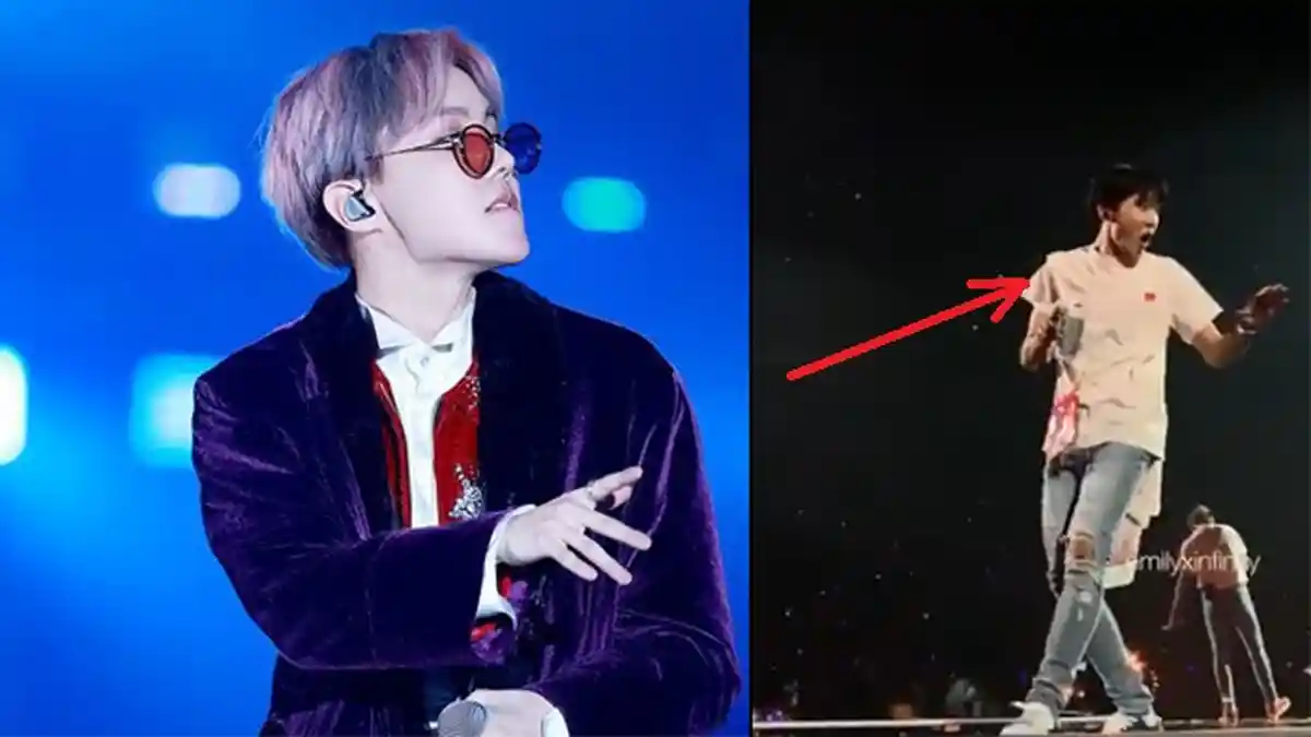Lemparan Tutup Botolnya Tak Sengaja Kena Fans, Reaksi J-Hope BTS ini Buat Penggemar Lainnya Iri