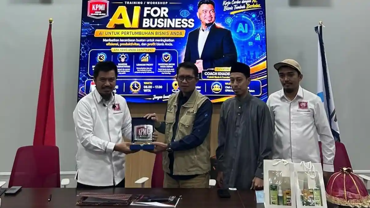 KPMI Sulsel Dorong UMKM Naik Kelas Lewat Workshop AI for Business
