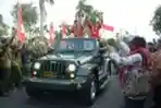 Prajurit Kodam V Brawijaya Peraih Emas AG 2018 disambut Meriah