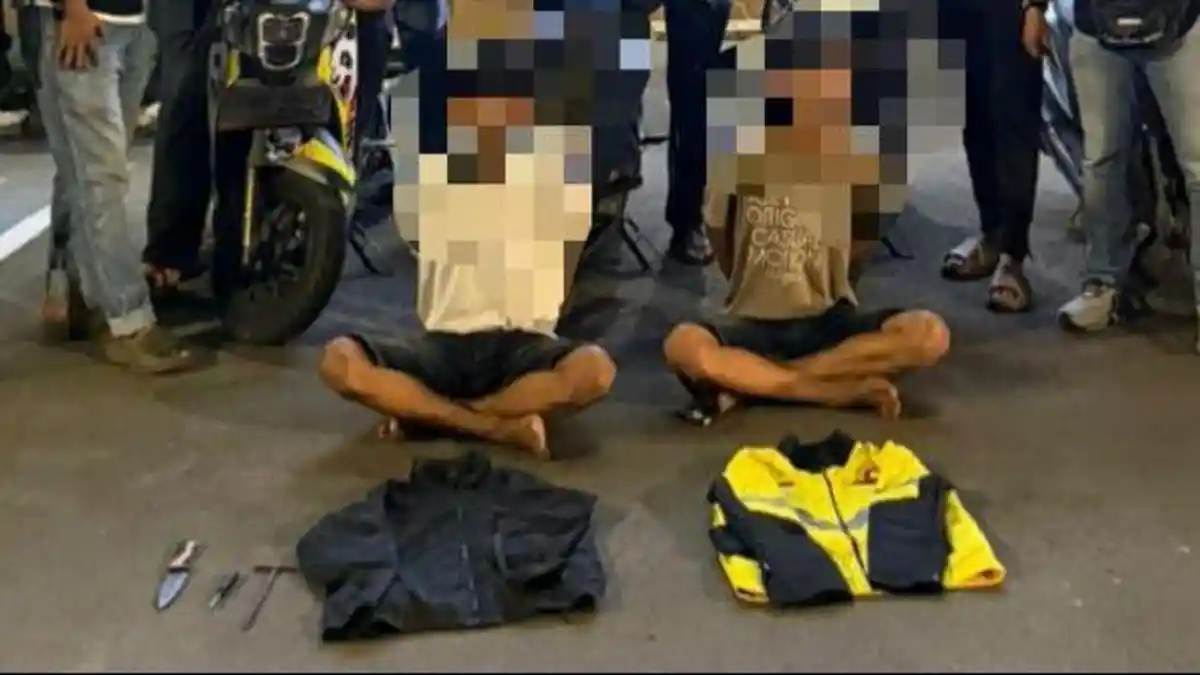 9 Kali Curi Motor di Palembang, 2 Pemuda Ditangkap Polisi Setelah Terjadi Kejar-kejaran di Veteran